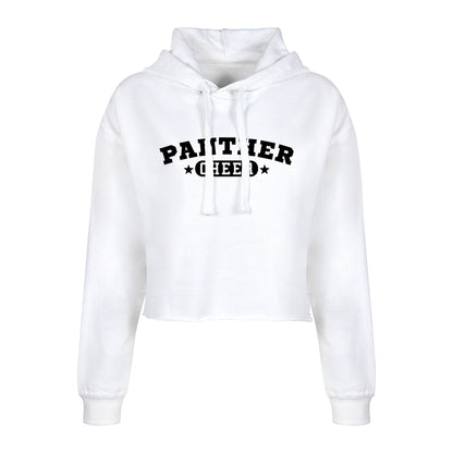 Cropped Hooded Sweatshirt - Panther Cheer