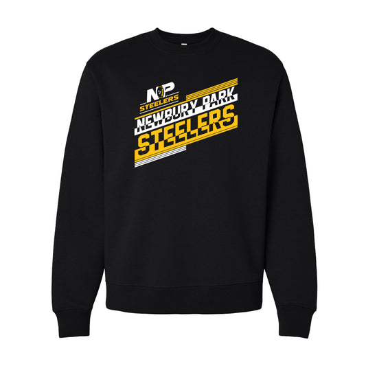 Steelers Glitch Unisex 10 oz. Heavyweight Crewneck Sweatshirt 4711