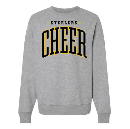 Steelers Cheer Arch Fleece Crewneck Sweatshirt 3901