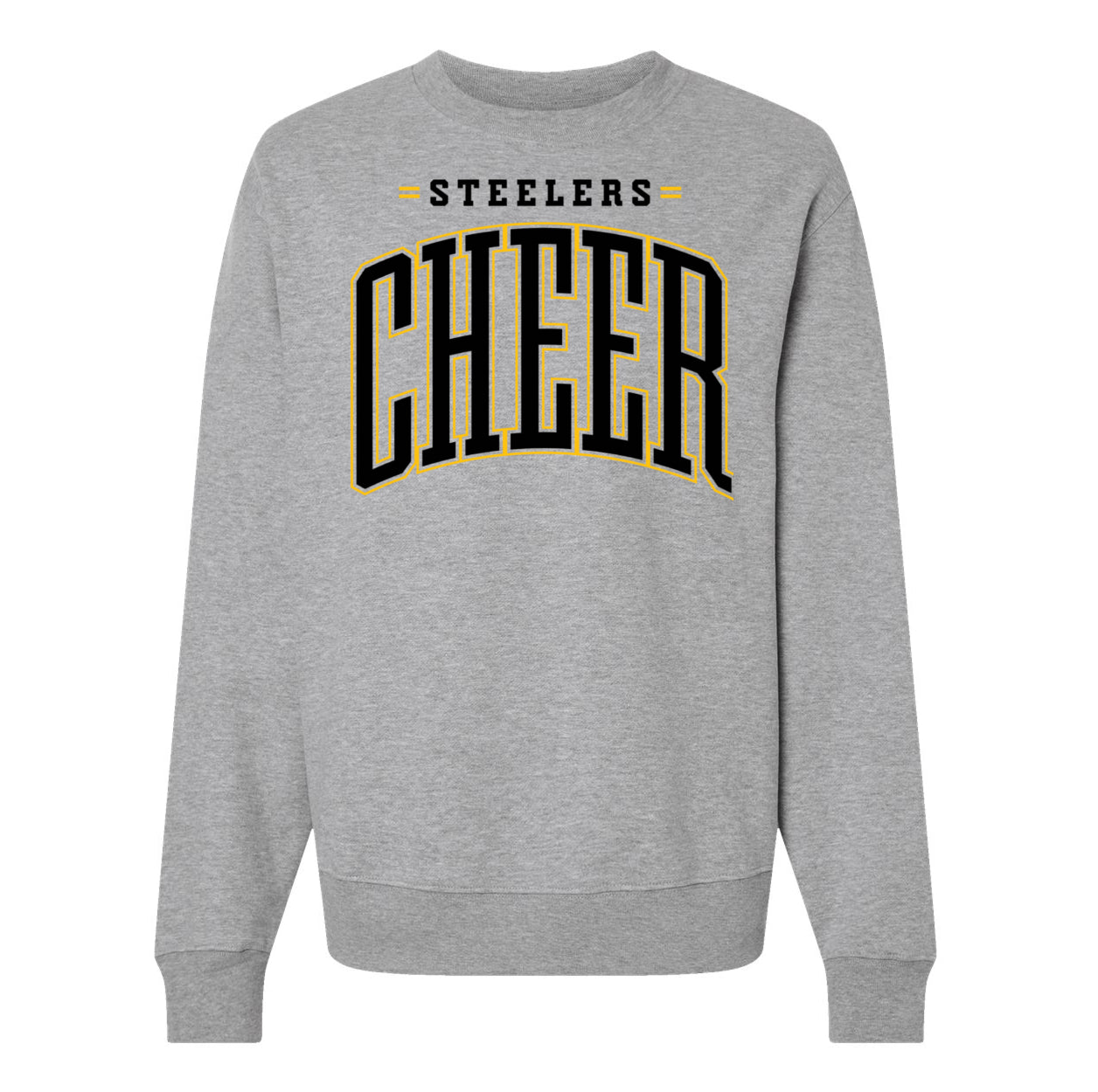Steelers Cheer Arch Unisex 10 oz. Heavyweight Crewneck Sweatshirt 4711