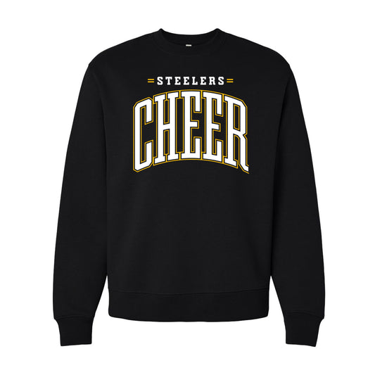 Steelers Cheer Arch Unisex 10 oz. Heavyweight Crewneck Sweatshirt 4711