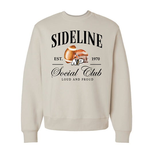 NP Sideline Social Club Unisex 10 oz. Heavyweight Crewneck Sweatshirt 4711