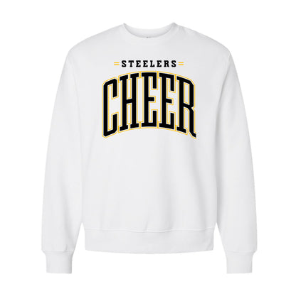 Steelers Cheer Arch Unisex 10 oz. Heavyweight Crewneck Sweatshirt 4711