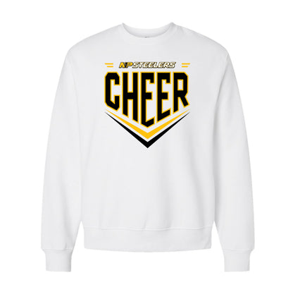Steelers Cheer Chevron Unisex 10 oz. Heavyweight Crewneck Sweatshirt 4711