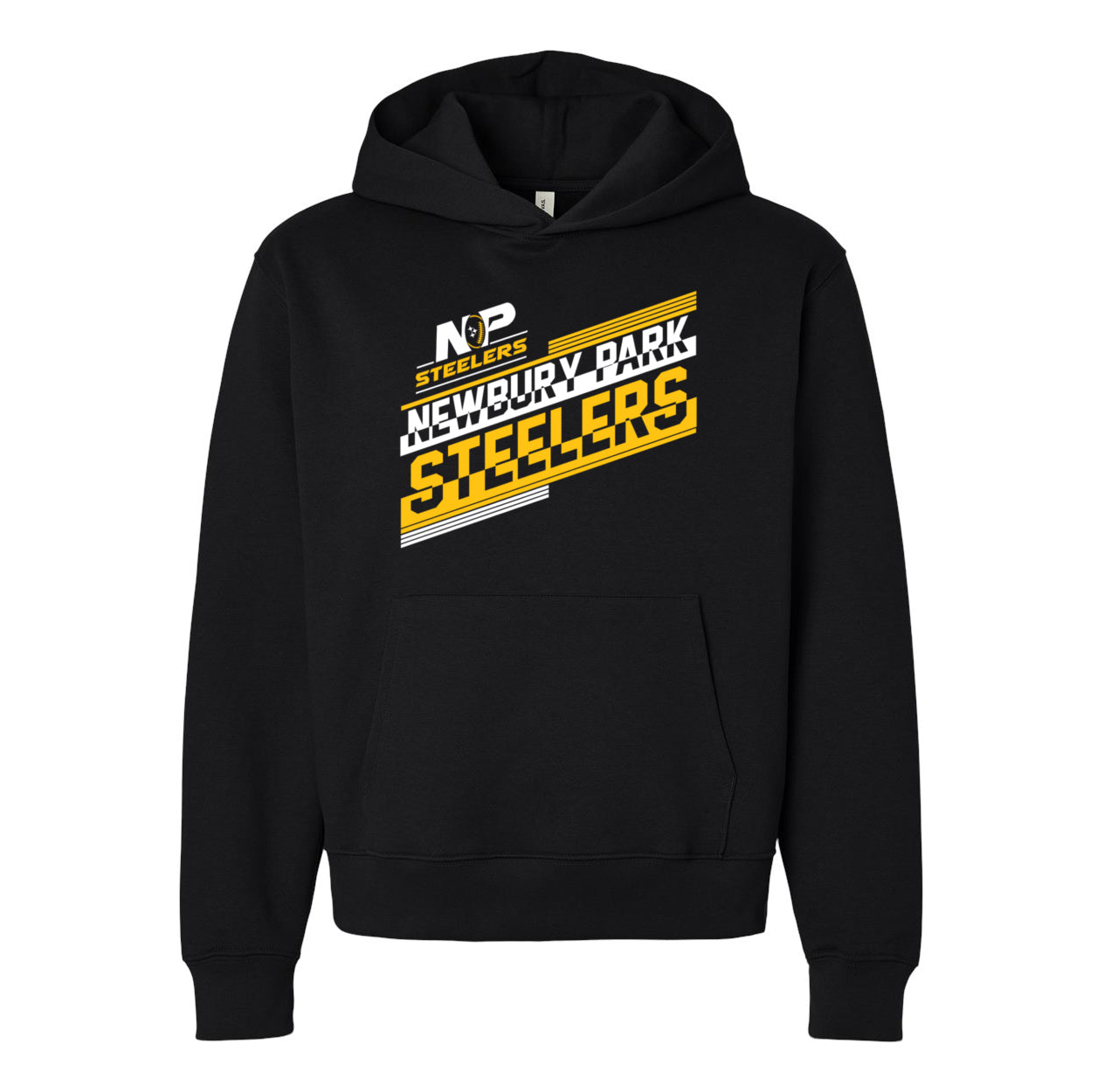 Steelers Glitch Unisex 10 oz. Heavyweight Hoodie 4719