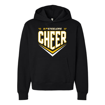 Steelers Cheer Chevron Unisex 10 oz. Heavyweight Hoodie 4719