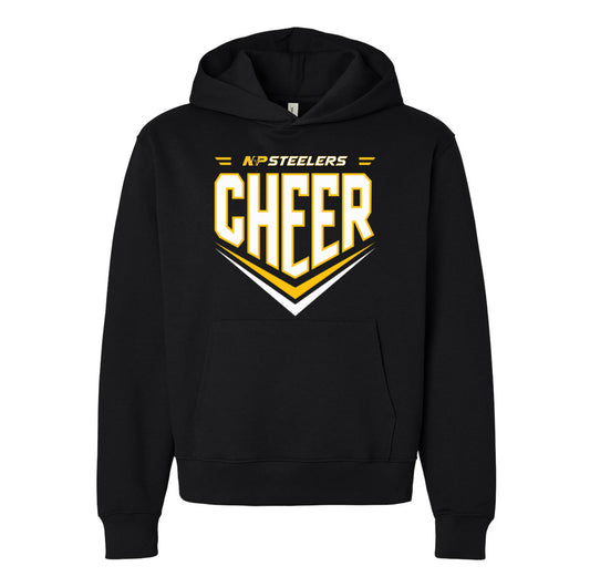 Steelers Cheer Chevron Unisex 10 oz. Heavyweight Hoodie 4719