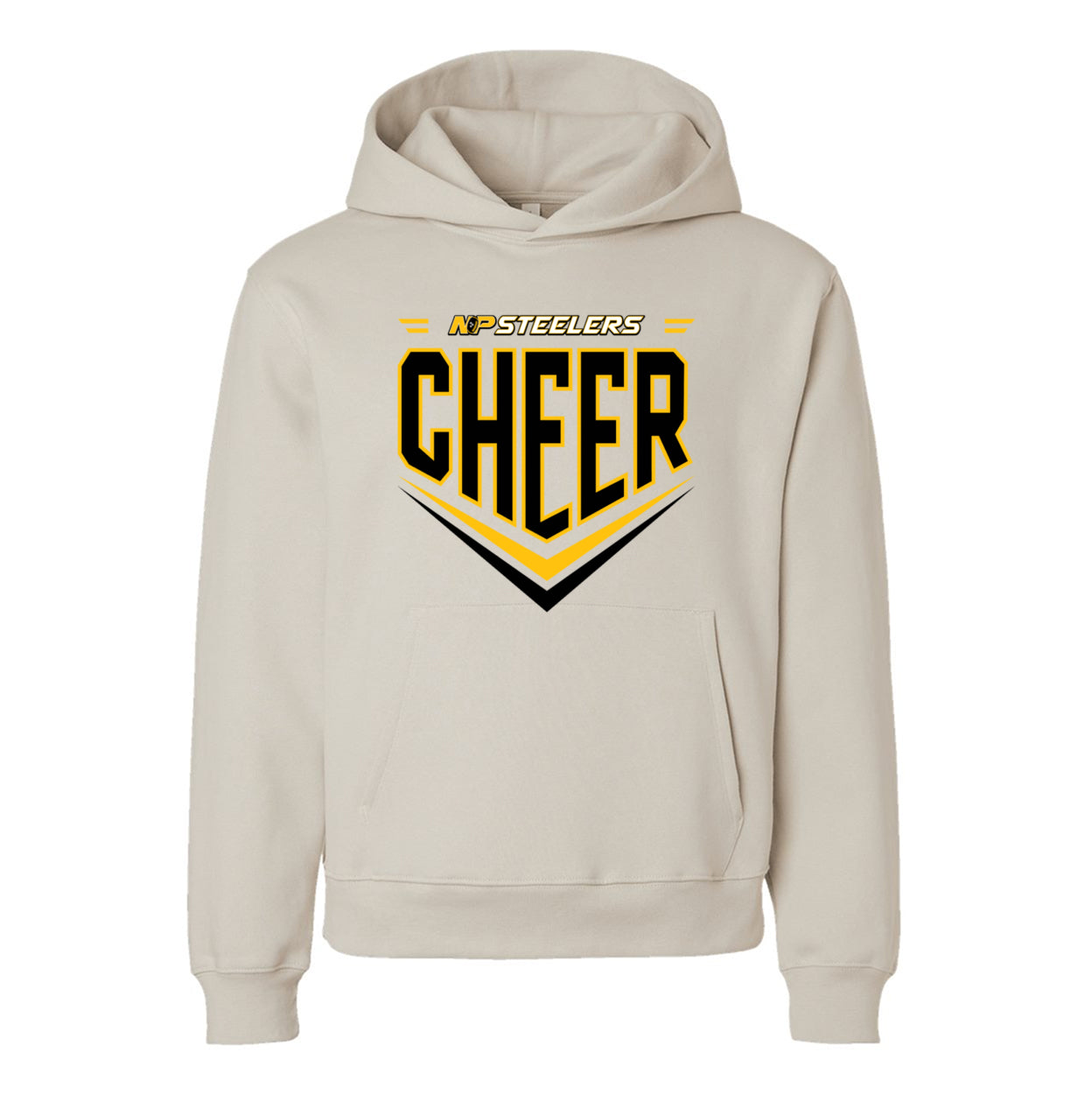 Steelers Cheer Chevron Unisex 10 oz. Heavyweight Hoodie 4719
