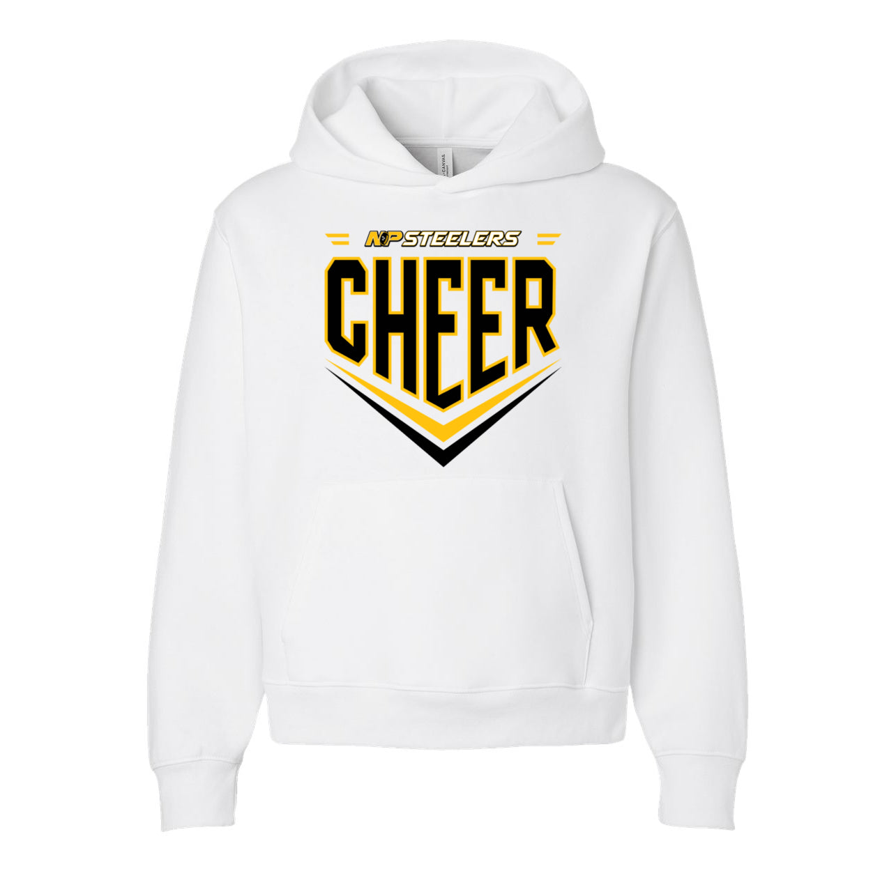 Steelers Cheer Chevron Unisex 10 oz. Heavyweight Hoodie 4719