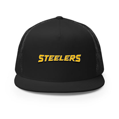 NP Steelers Arch Trucker Cap 6006