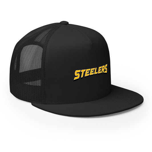 NP Steelers Arch Trucker Cap 6006