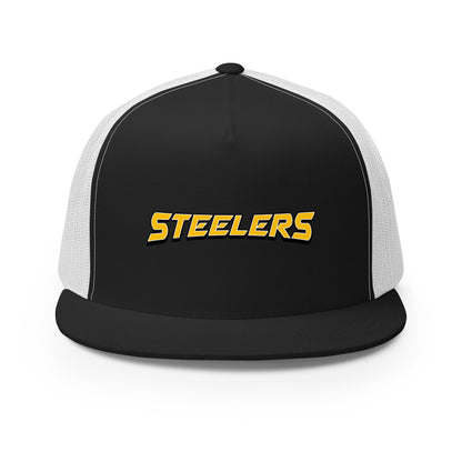 NP Steelers Arch Trucker Cap 6006