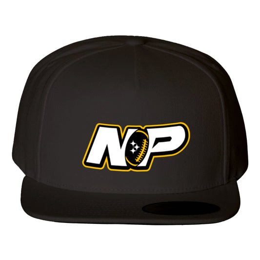 NP Main Logo Flat Bill Snapback Cap 5089M