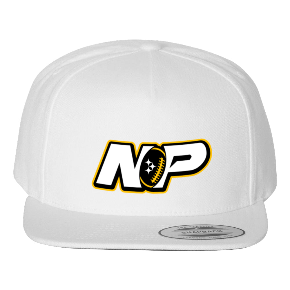 NP Main Logo Flat Bill Snapback Cap 5089M