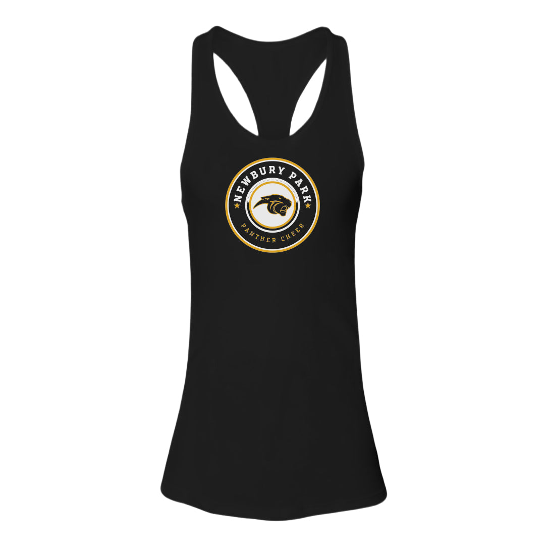 Women's Jersey Racerback Tank - NPHS Cheer Circle 6008