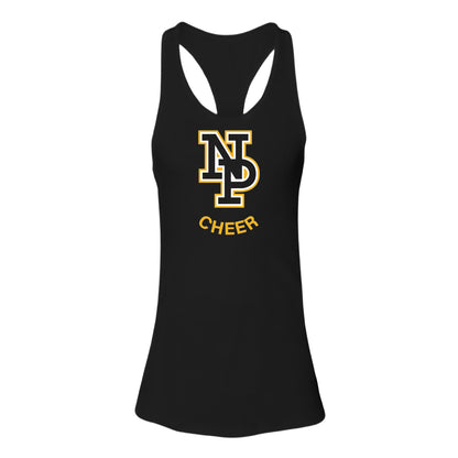 Women's Jersey Racerback Tank - NPHS Cheer Main 6008