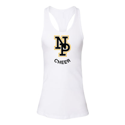 Women's Jersey Racerback Tank - NPHS Cheer Main 6008