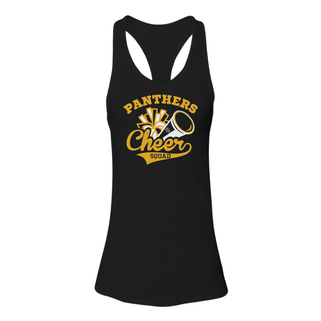 Women's Jersey Racerback Tank - NPHS Pom Megaphone 6008