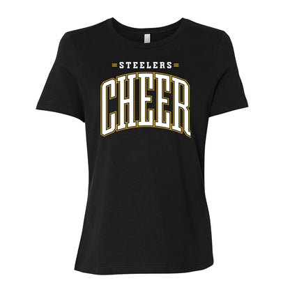 Steelers Cheer Arch Women's Relaxed Tee 6400
