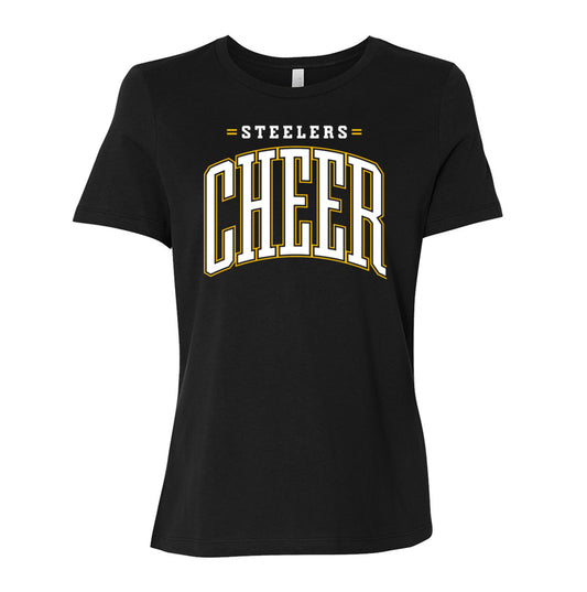 Steelers Cheer Arch Women's Relaxed Tee 6400