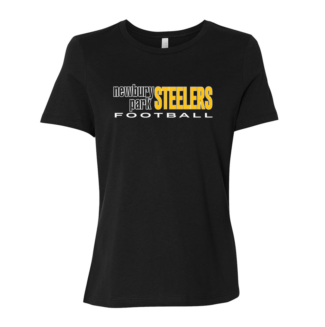 Steelers Outline Women's Relaxed Tee 6400