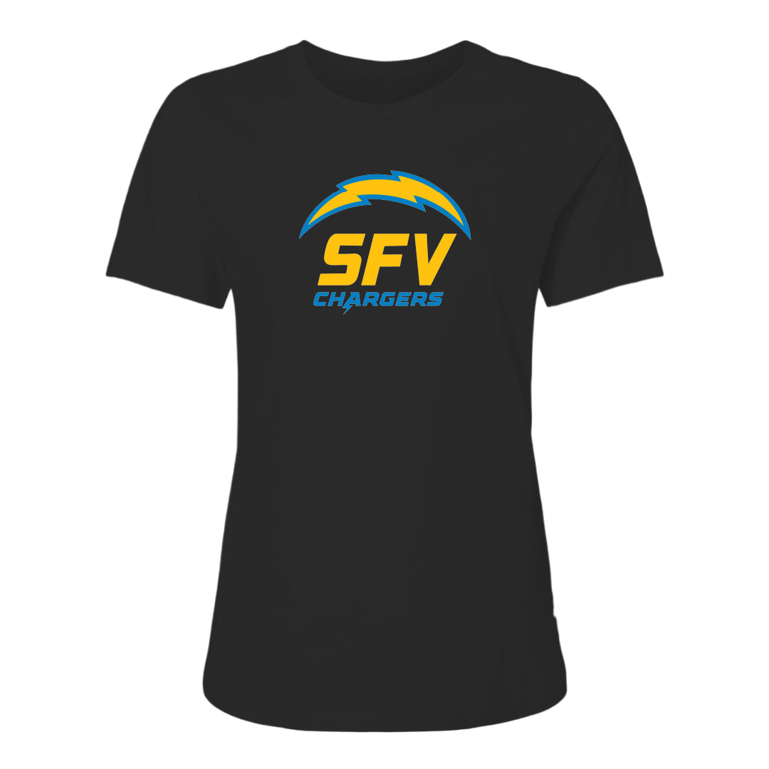 SFV Main Logo Women's Relaxed Cotton Jersey Tee - 6400