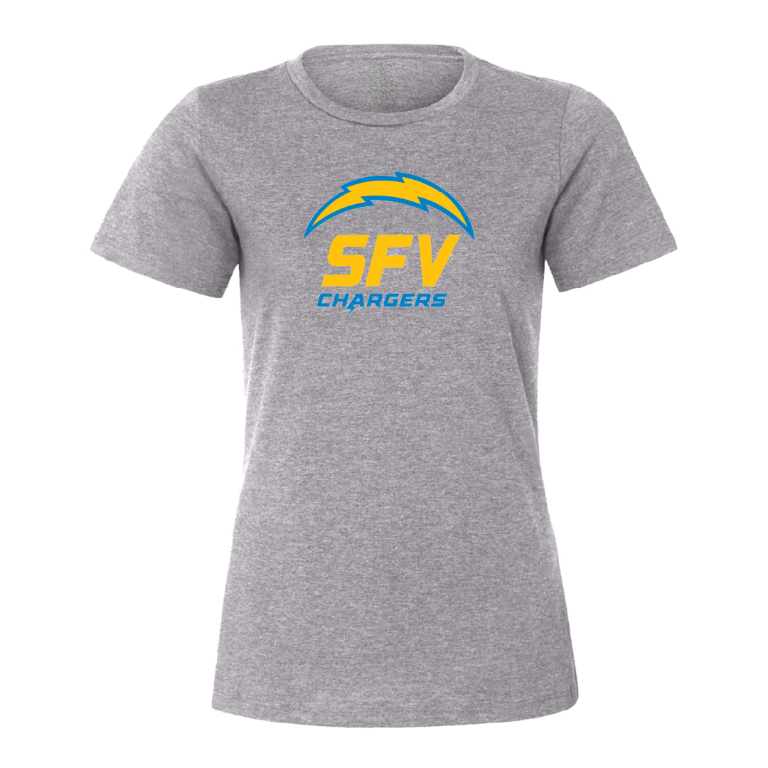 SFV Main Logo Women's Relaxed Cotton Jersey Tee - 6400