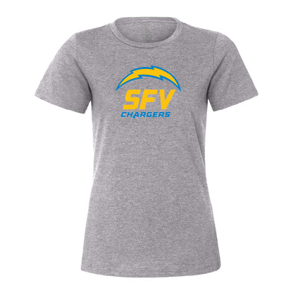 SFV Main Logo Women's Relaxed Cotton Jersey Tee - 6400