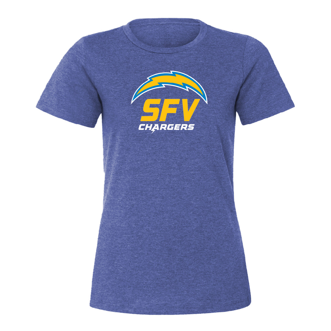 SFV Main Logo Women's Relaxed Cotton Jersey Tee - 6400