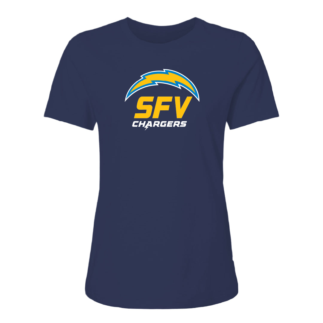 SFV Main Logo Women's Relaxed Cotton Jersey Tee - 6400