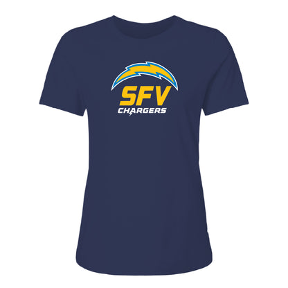 SFV Main Logo Women's Relaxed Cotton Jersey Tee - 6400