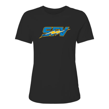 SFV Sleek Women's Relaxed Cotton Jersey Tee - 6400