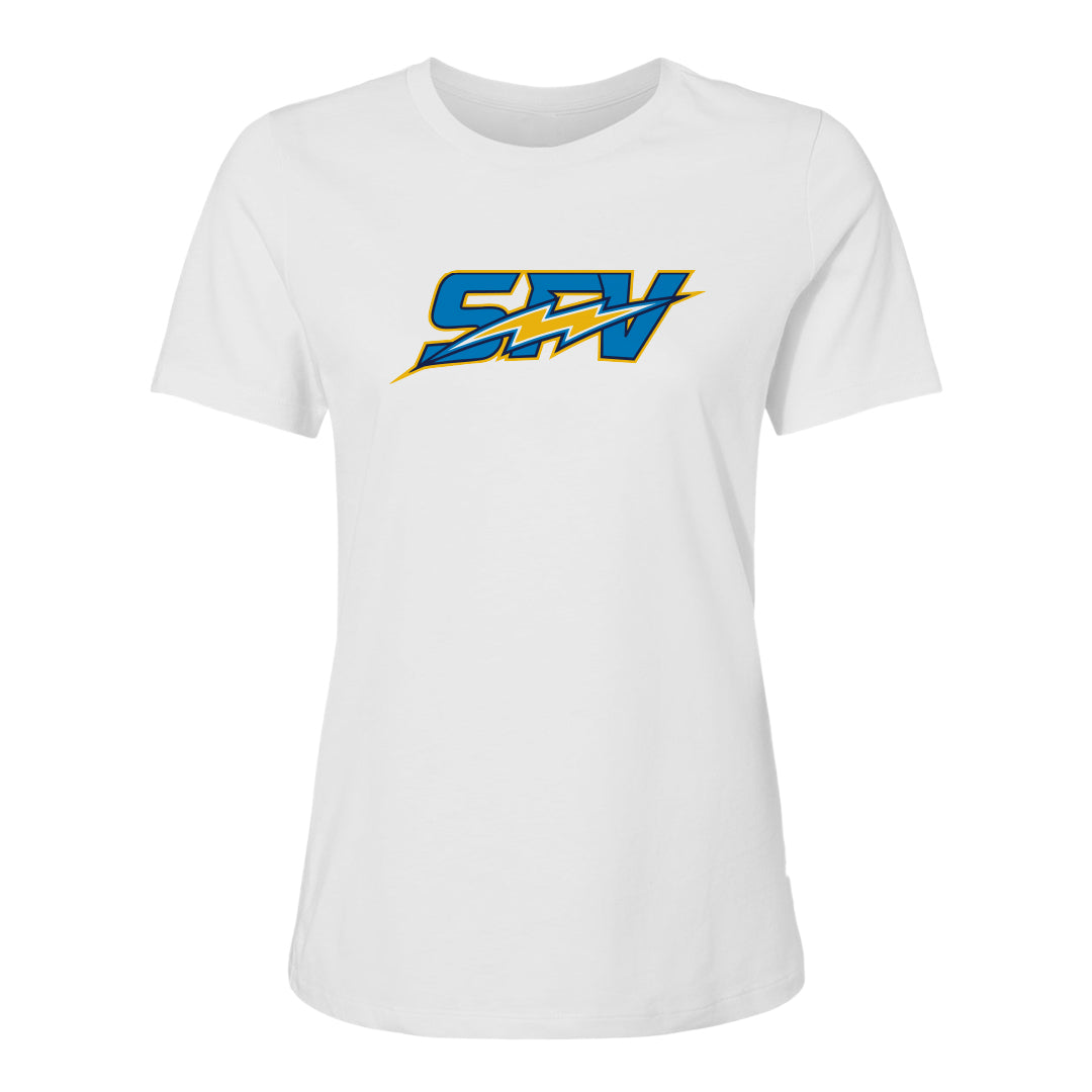 SFV Sleek Women's Relaxed Cotton Jersey Tee - 6400