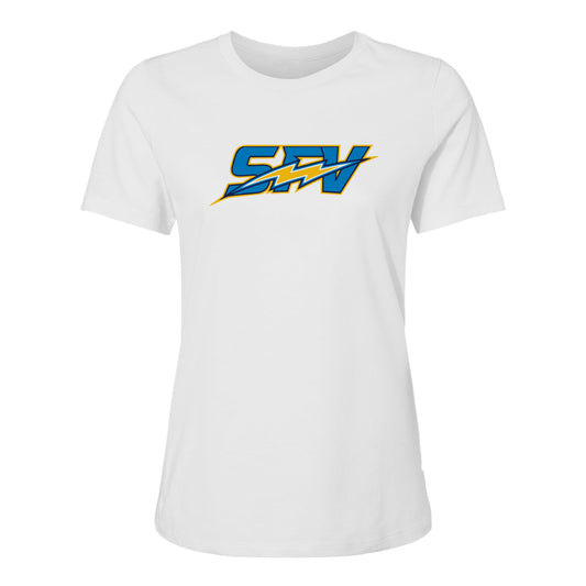 SFV Sleek Women's Relaxed Cotton Jersey Tee - 6400