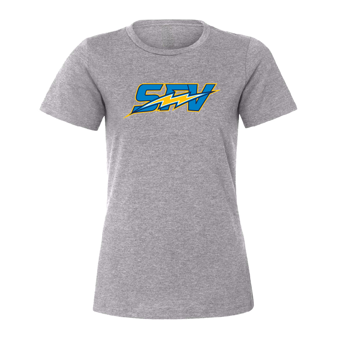 SFV Sleek Women's Relaxed Cotton Jersey Tee - 6400