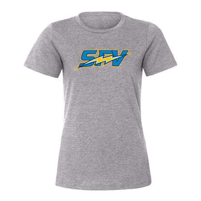 SFV Sleek Women's Relaxed Cotton Jersey Tee - 6400