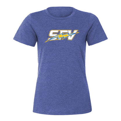 SFV Sleek Women's Relaxed Cotton Jersey Tee - 6400