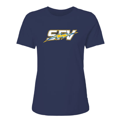 SFV Sleek Women's Relaxed Cotton Jersey Tee - 6400