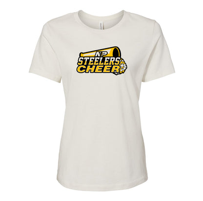 Steelers Cheer Stack Women's Relaxed Tee 6400