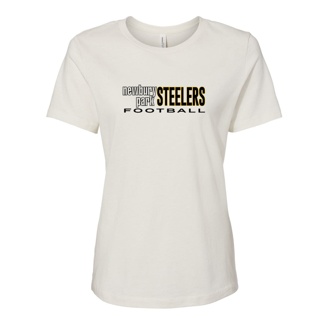 Steelers Outline Women's Relaxed Tee 6400