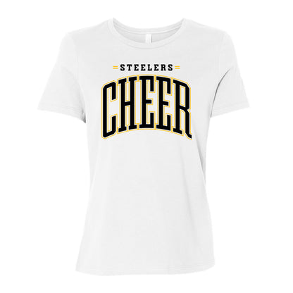 Steelers Cheer Arch Women's Relaxed Tee 6400