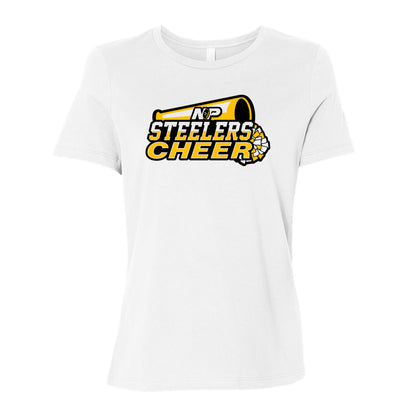 Steelers Cheer Stack Women's Relaxed Tee 6400