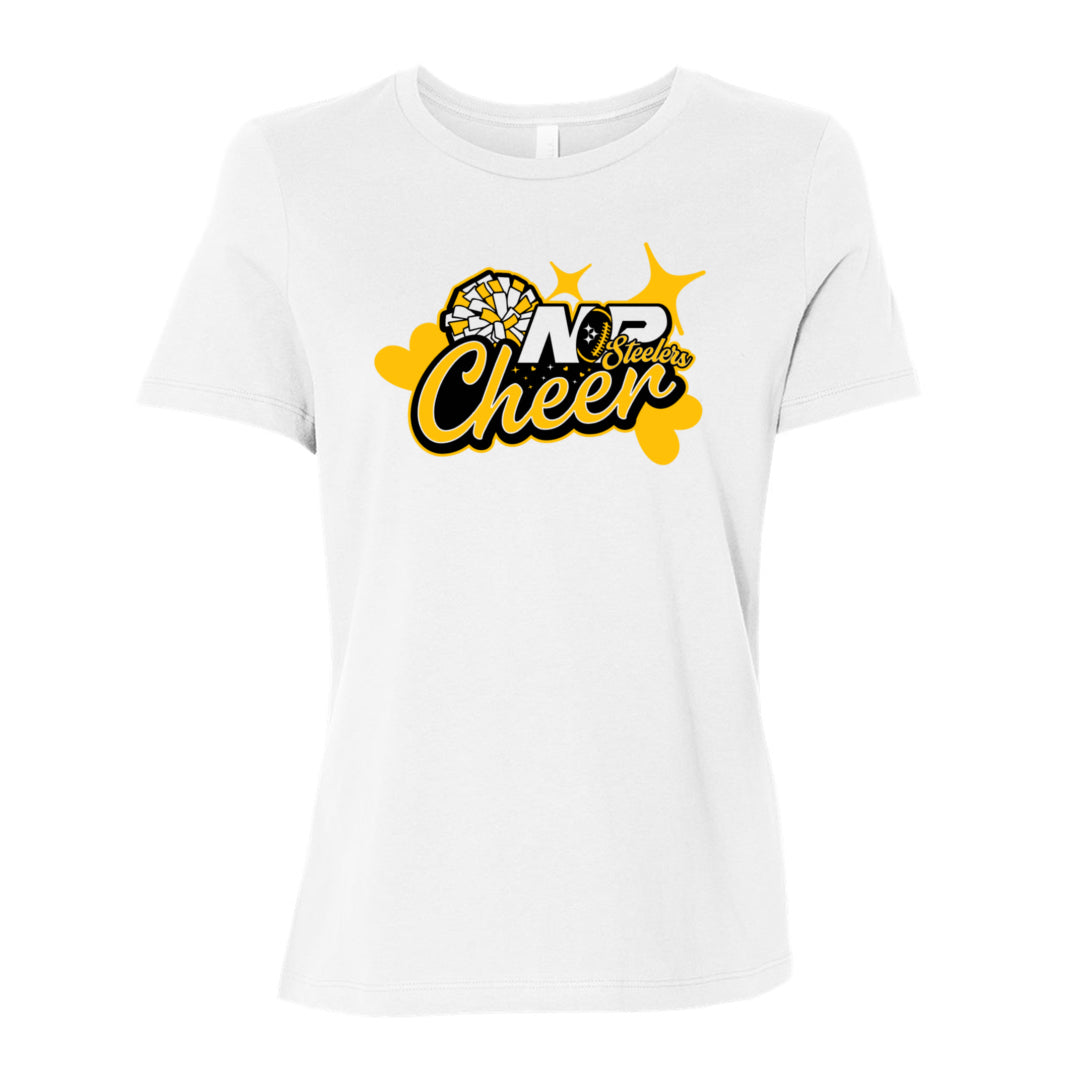 NP Cheer Hearts Women's Relaxed Tee 6400