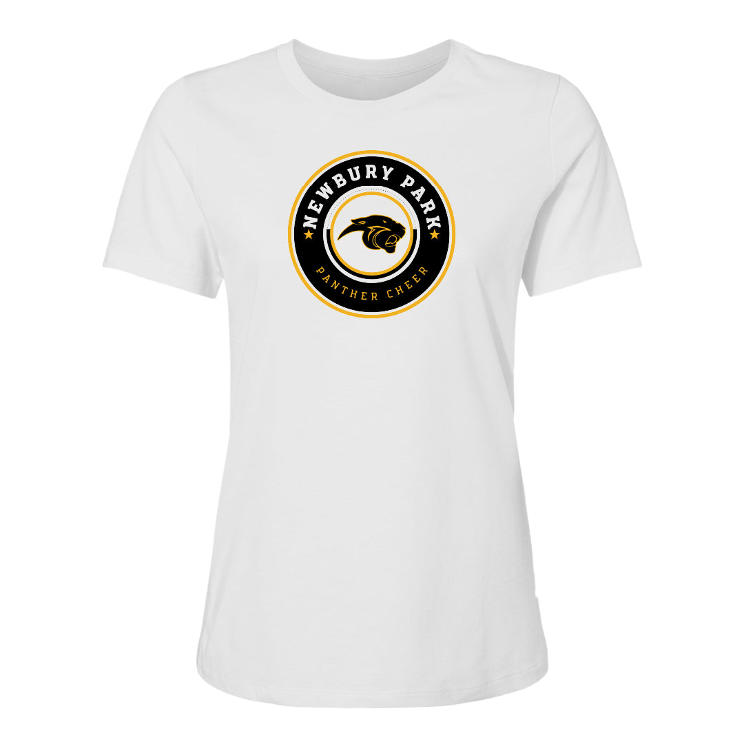 Women's Relaxed Cotton Tee - NPHS Cheer Circle 6400