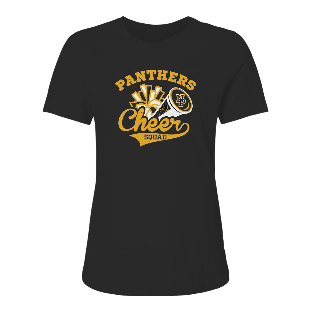Women's Relaxed Cotton Tee - Pom Megaphone 6400