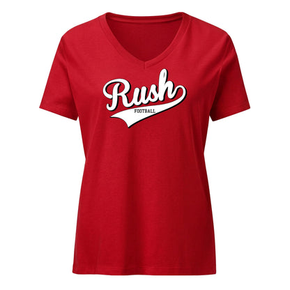 Women's Relaxed V-Neck Tee 6405 Valley Rush