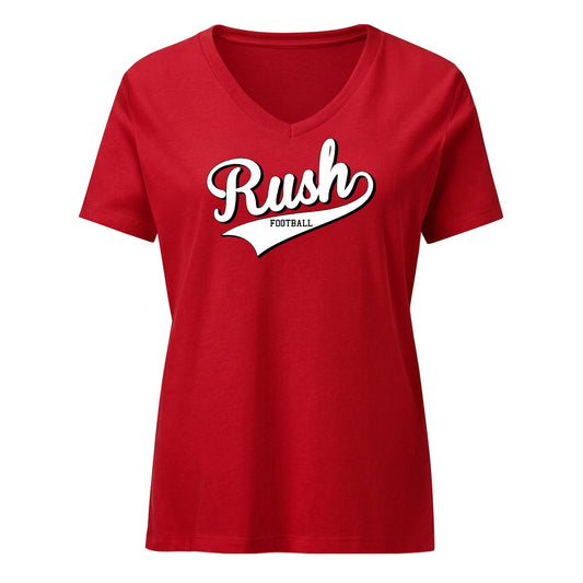 Women's Relaxed V-Neck Tee 6405 Valley Rush