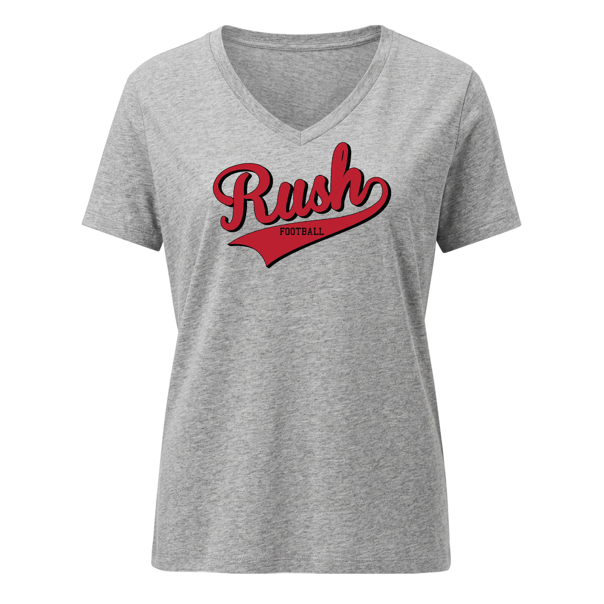 Women's Relaxed V-Neck Tee 6405 Valley Rush