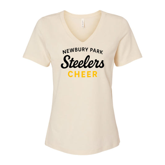 NP Cheer Women's Relaxed V-Neck Tee 6405