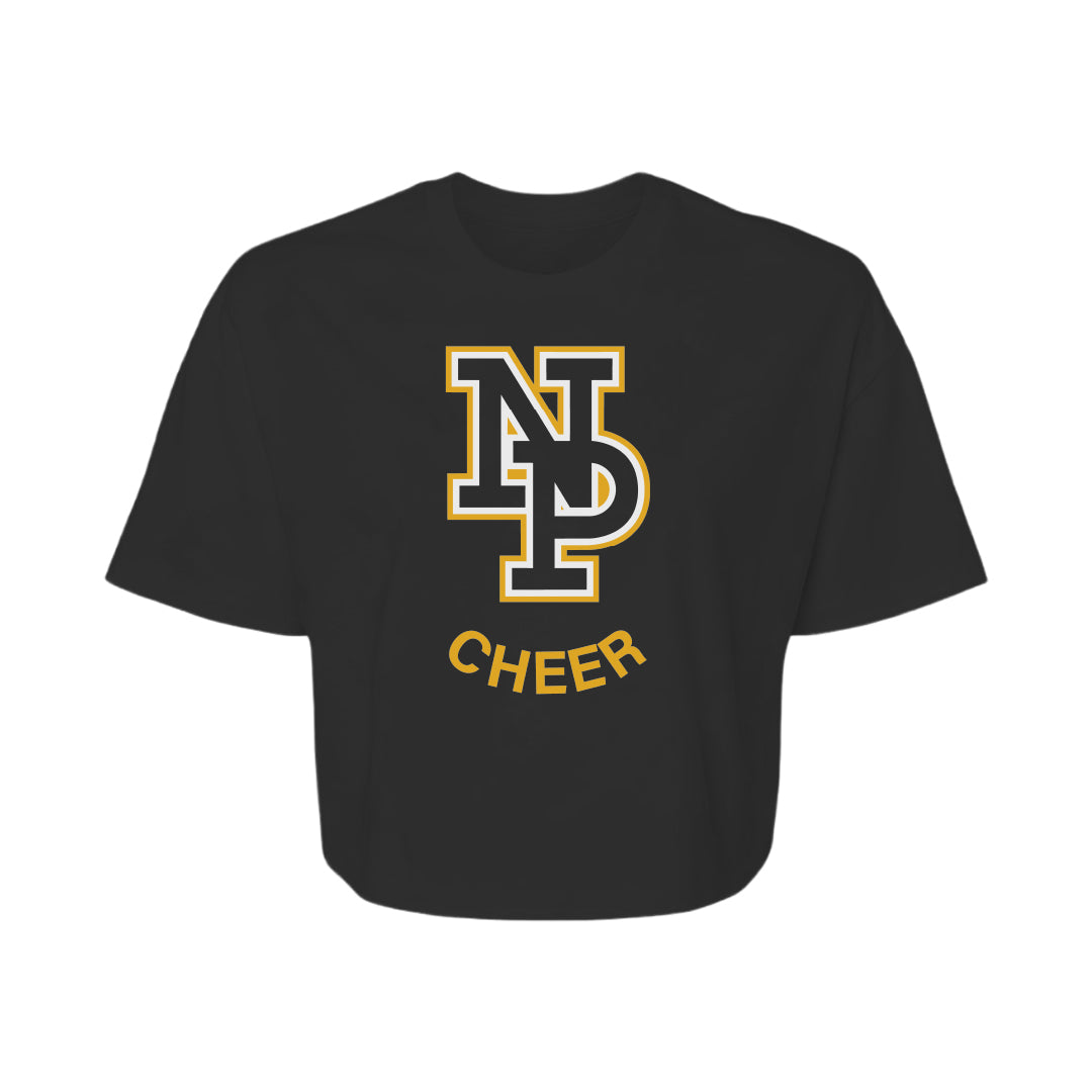 Women's Jersey Crop Tee - NPHS Cheer Main 6482